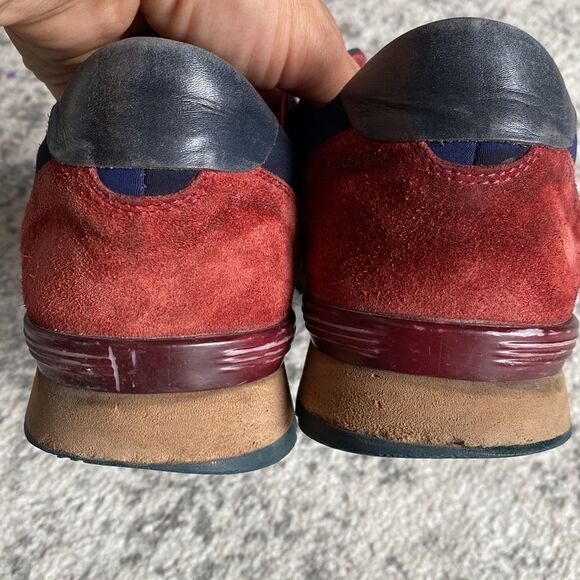 Jared Lang Camouflage Tech Camo Suede leather Sneakers size 9 in GUC size 42 - Picture 11 of 13